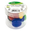 BARATTOLO 20 MAGNETI TONDI DIAM. MM. 30 - COLORI ASSORTITI - CODICE 61339