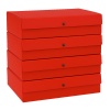 SCATOLA PORTAPROGETTI - DORSO 14 - ROSSO - STL5020