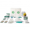 ARMADIO PRONTO SOCCORSO 102P - OLTRE 3 PERSONE - PLASTICA - BIANCO - 45X37,5X13 - PVS - CPS521 - CODICE 73555