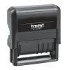 TIMBRO TRODAT PRINTY POLINOMIO+DATARIO - 3,8 MM. - 4817 P4 ECO - NERO - AUTOINCHIOSTRANTE - 217009 - CODICE 105421