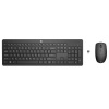 TASTIERA+MOUSE WIRELESS - HP 235 - NERA - 1Y4D0UT