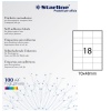 ETICHETTE ADESIVE - 70X48 MM. - CONFEZIONE 1.800 ETICHETTE - (C517) - 