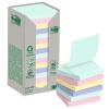 BL POST-IT - 76X76 - R-330-1RPT - Z-NOTES GREEN - 16 PEZZI ASSORTITI - COLORI PASTELLO - 7100259446 - CODICE 94382