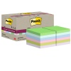 BL POST-IT SUPER STICKY GREEN 47,6X47,6 - CONF. 12 BLOCCHI - COLORI PASTELLO ASSORTIT - 622R-SS12COL - CODICE 101866