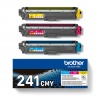 TONER BROTHER - TN241CMY - HL-3150/MFC9140-9330 - MULTIPACK 3 TONER COLORI - ORIGINALE