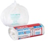 SACCHETTI RIFIUTI ORGANICI - SAC BIO - 42X45 - 10 LITRI - BIANCO - CONFEZIONE 15 PEZZI - GEKO - CODICE 105872