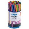 PENNARELLO TRATTO PEN - COLORI ASSORTITI -  BARATTOLO 50 PENNARELLI - 807100 - CODICE 72079