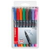 PENNARELLO STABILO - OHPEN 842/8 - BUSTA 8 COLORI - FINE - PUNTA 0,7 MM. - CODICE 27731