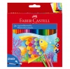 PASTELLI ACQURELLABILI - RED RANGE - CONFEZIONE 24 PEZZI - COLORI ASSORTITI - FABER CASTELL - 114425 - CODICE 46469